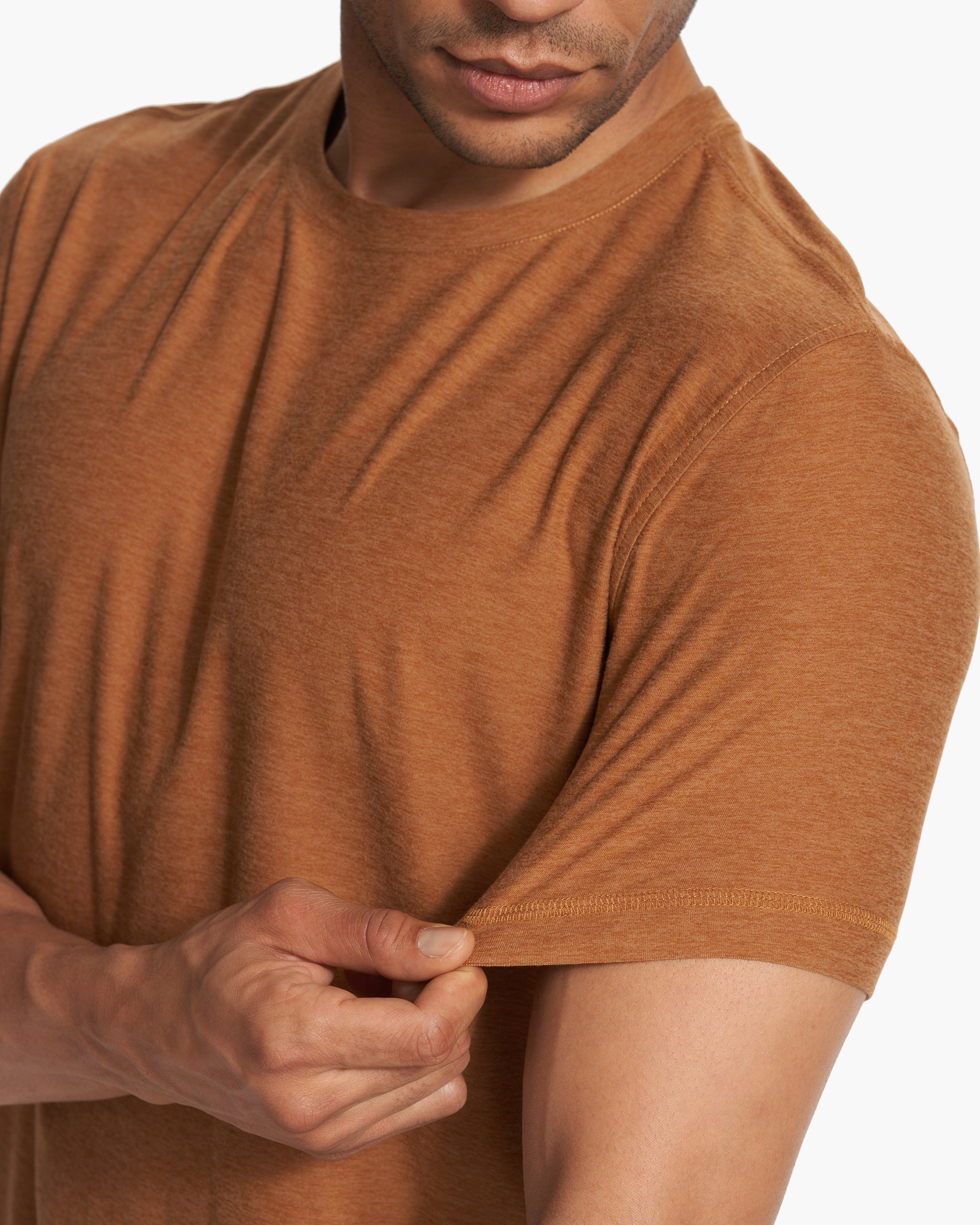 Strato Tech Tee | Autumn Heather - Image 2