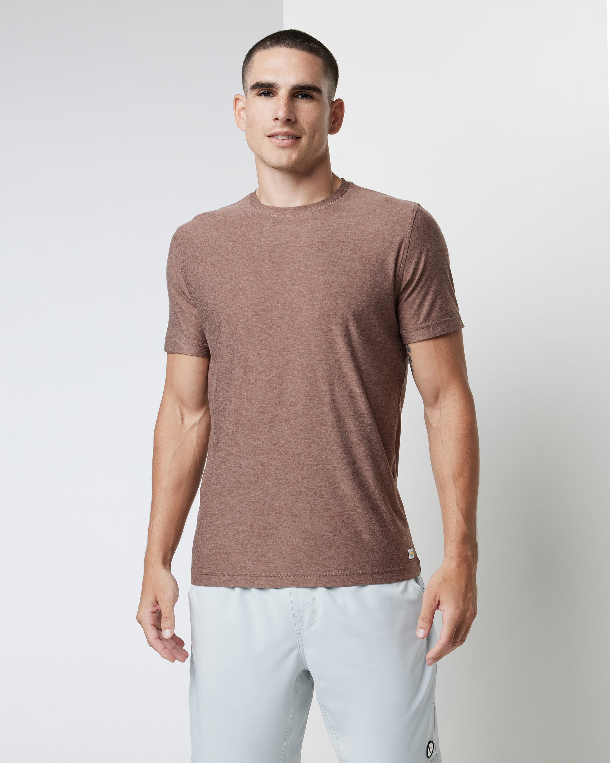 Strato Tech Tee | Clove Heather