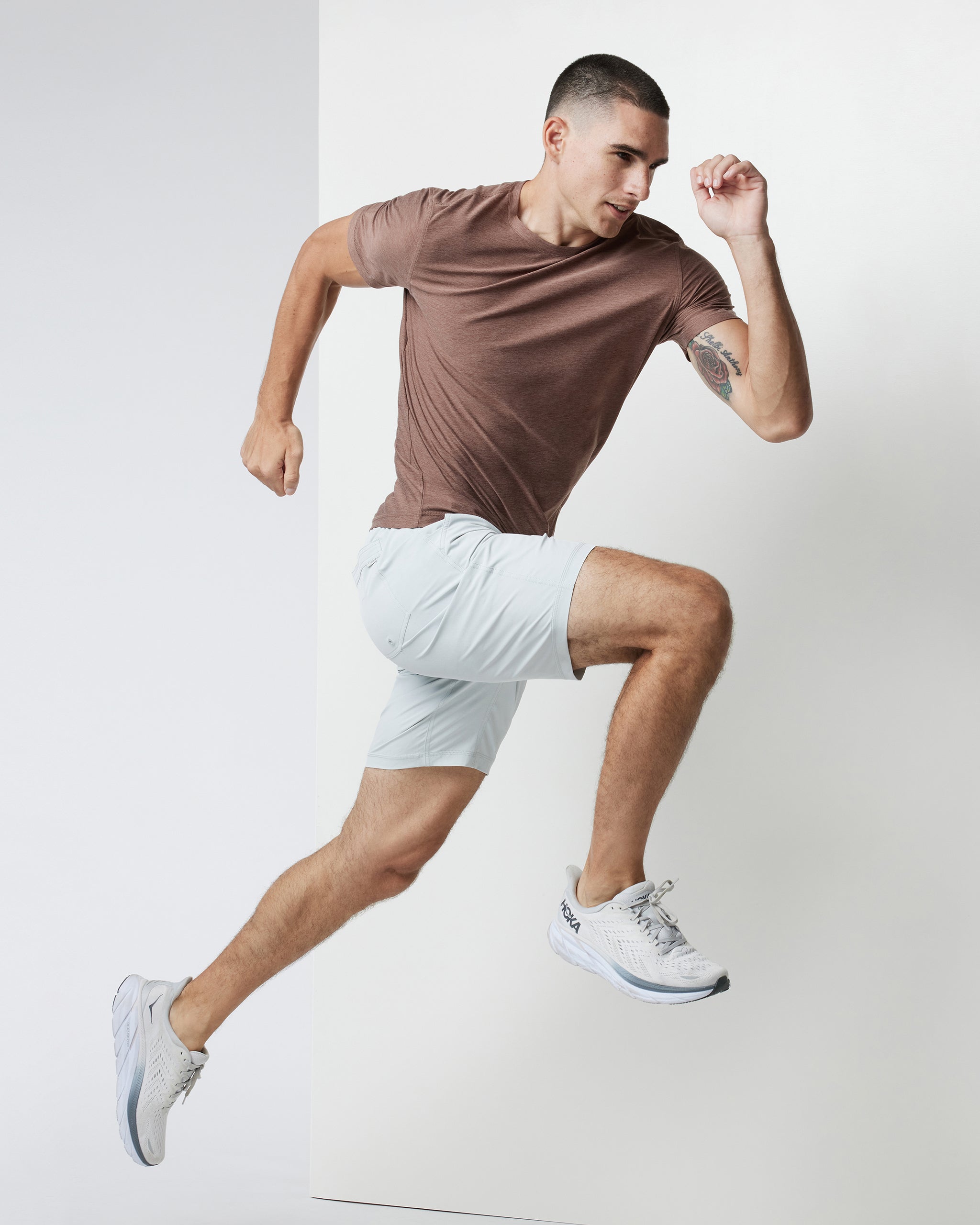 Strato Tech Tee | Clove Heather - Image 3