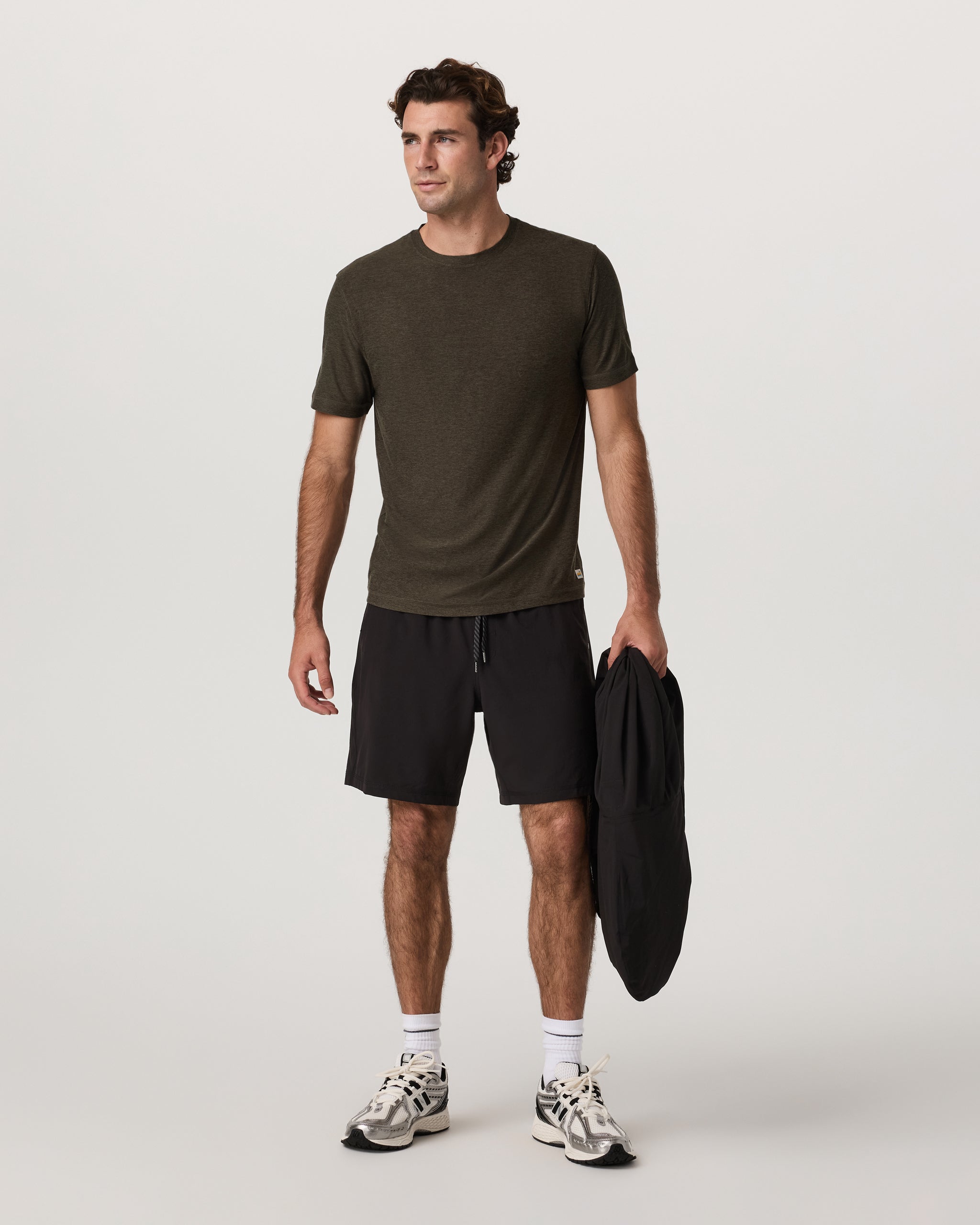 Strato Tech Tee | Dark Oregano Heather - Image 4