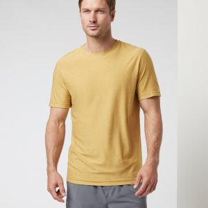 Strato Tech Tee | Brass Heather