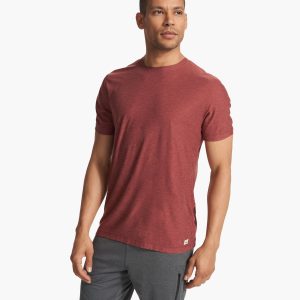 Strato Tech Tee | Earth Red Heather