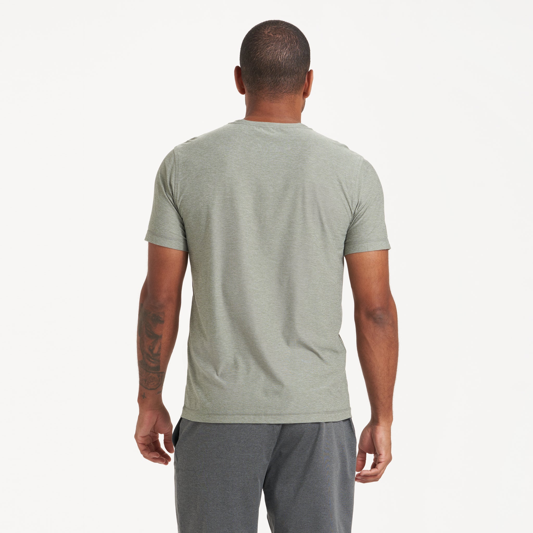 Strato Tech Tee | Eucalyptus Heather - Image 3