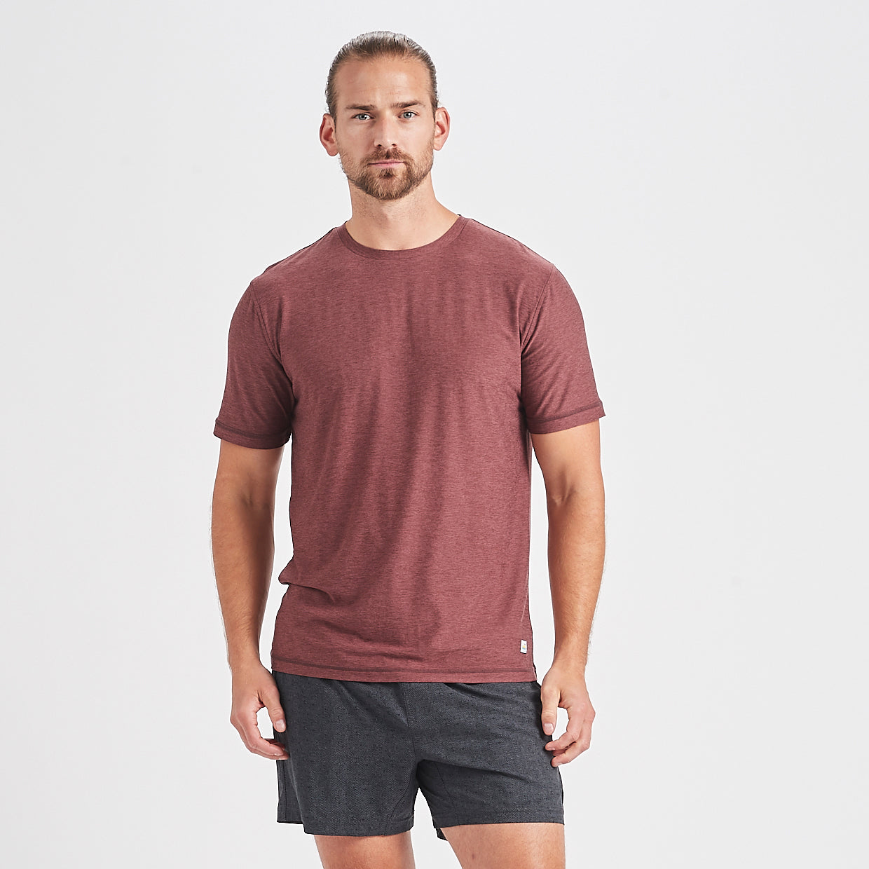 Strato Tech Tee | Fig Heather