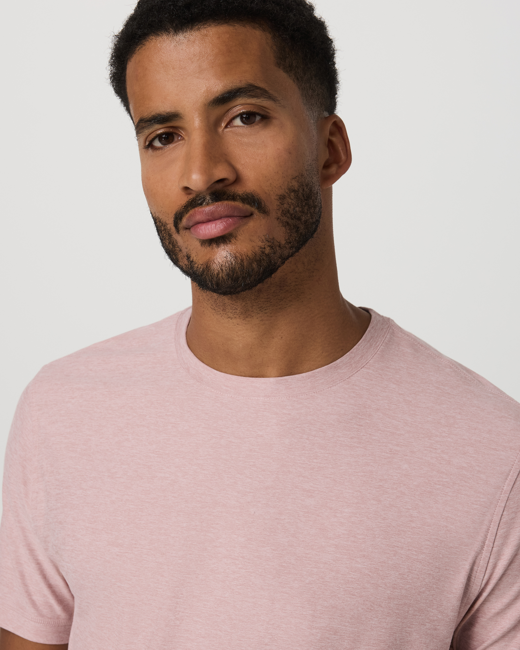 Strato Tech Tee | Faded Rose Heather - Image 5