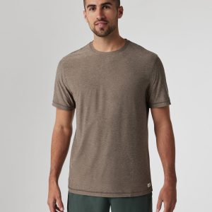 Strato Tech Tee | Greige Heather