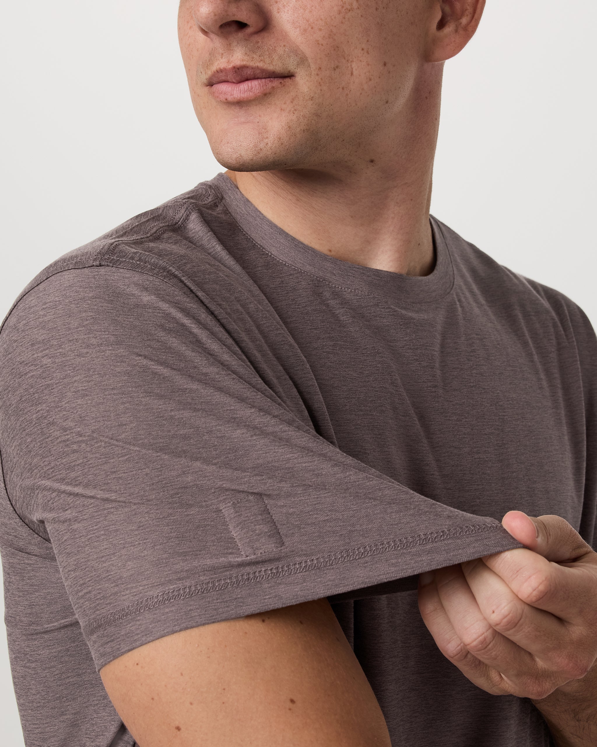 Strato Tech Tee | Huckleberry Heather - Image 2