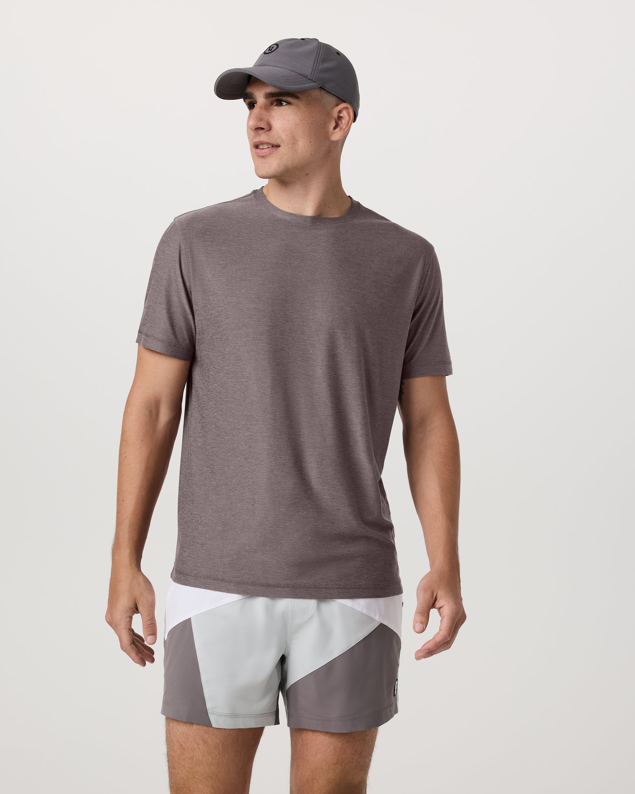 Strato Tech Tee | Huckleberry Heather - Image 3