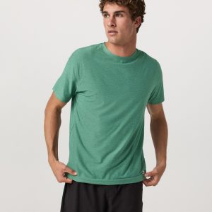 Strato Tech Tee | Hedge Green Heather