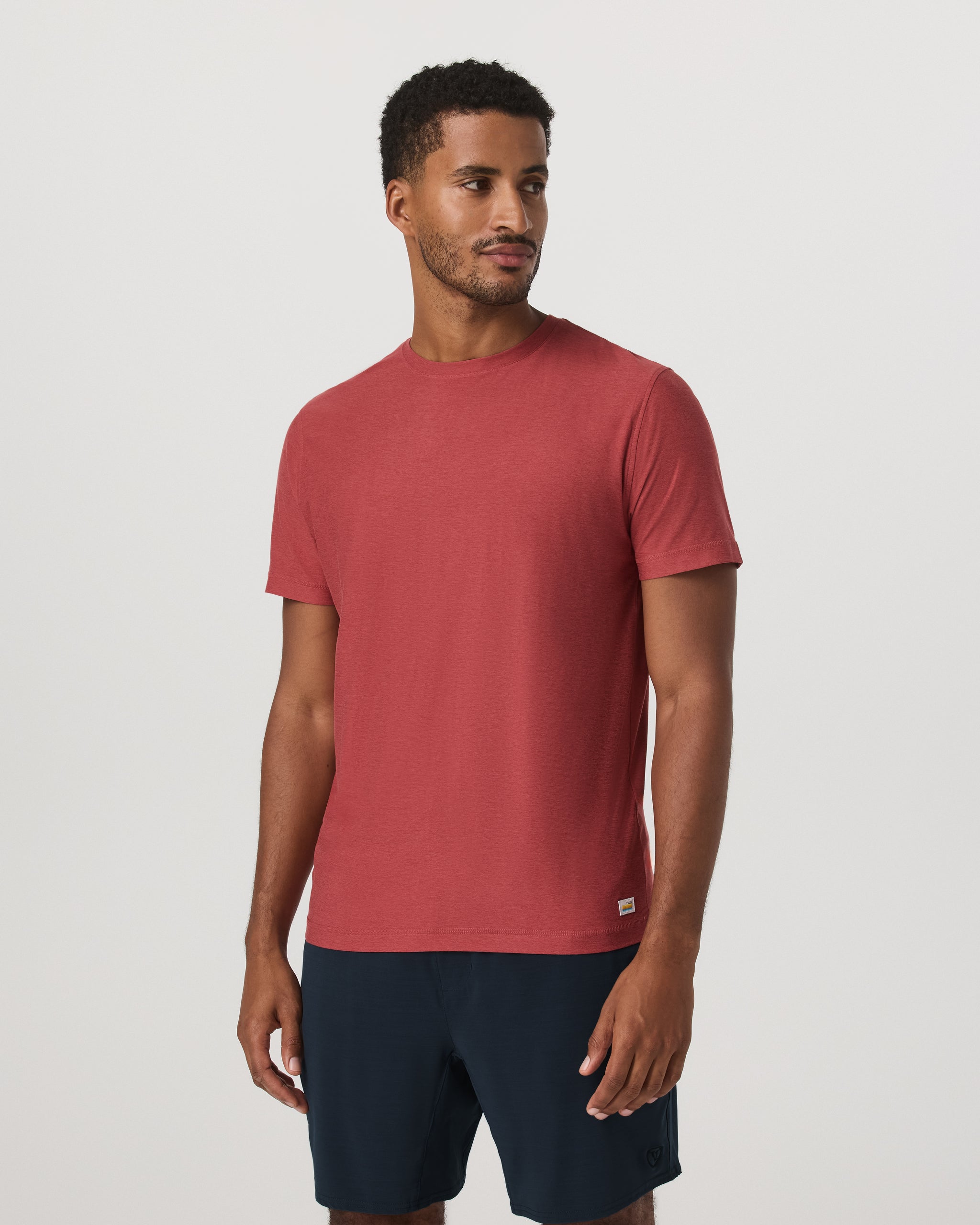 Strato Tech Tee | Fire Heather - Image 5