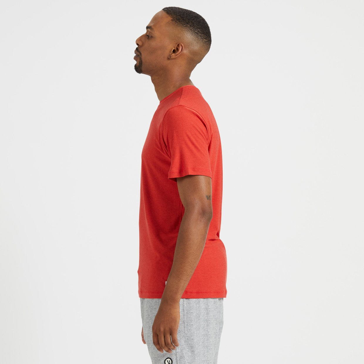 Strato Tech Tee | Melon Heather - Image 2