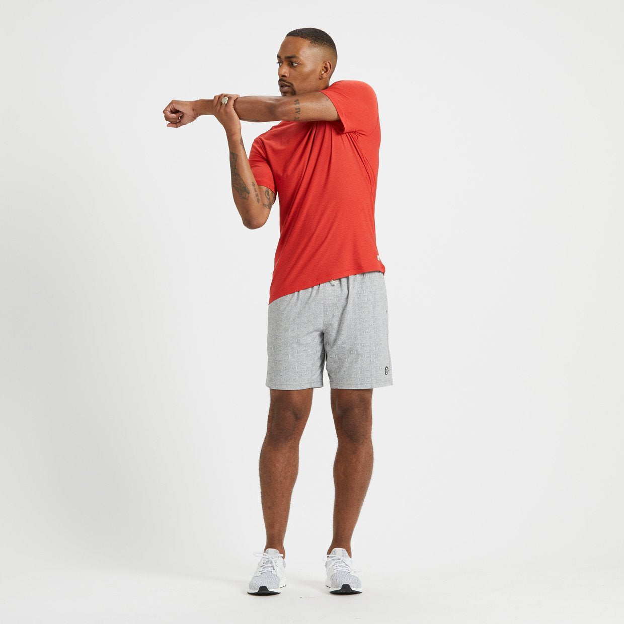 Strato Tech Tee | Melon Heather - Image 4
