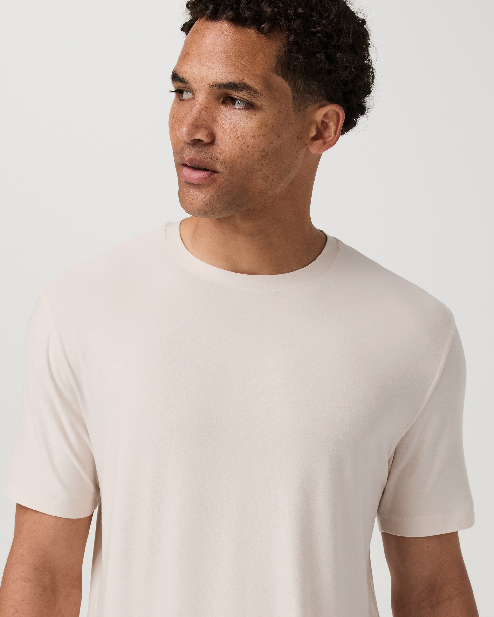 Strato Tech Tee | Milkweed Heather - Image 2