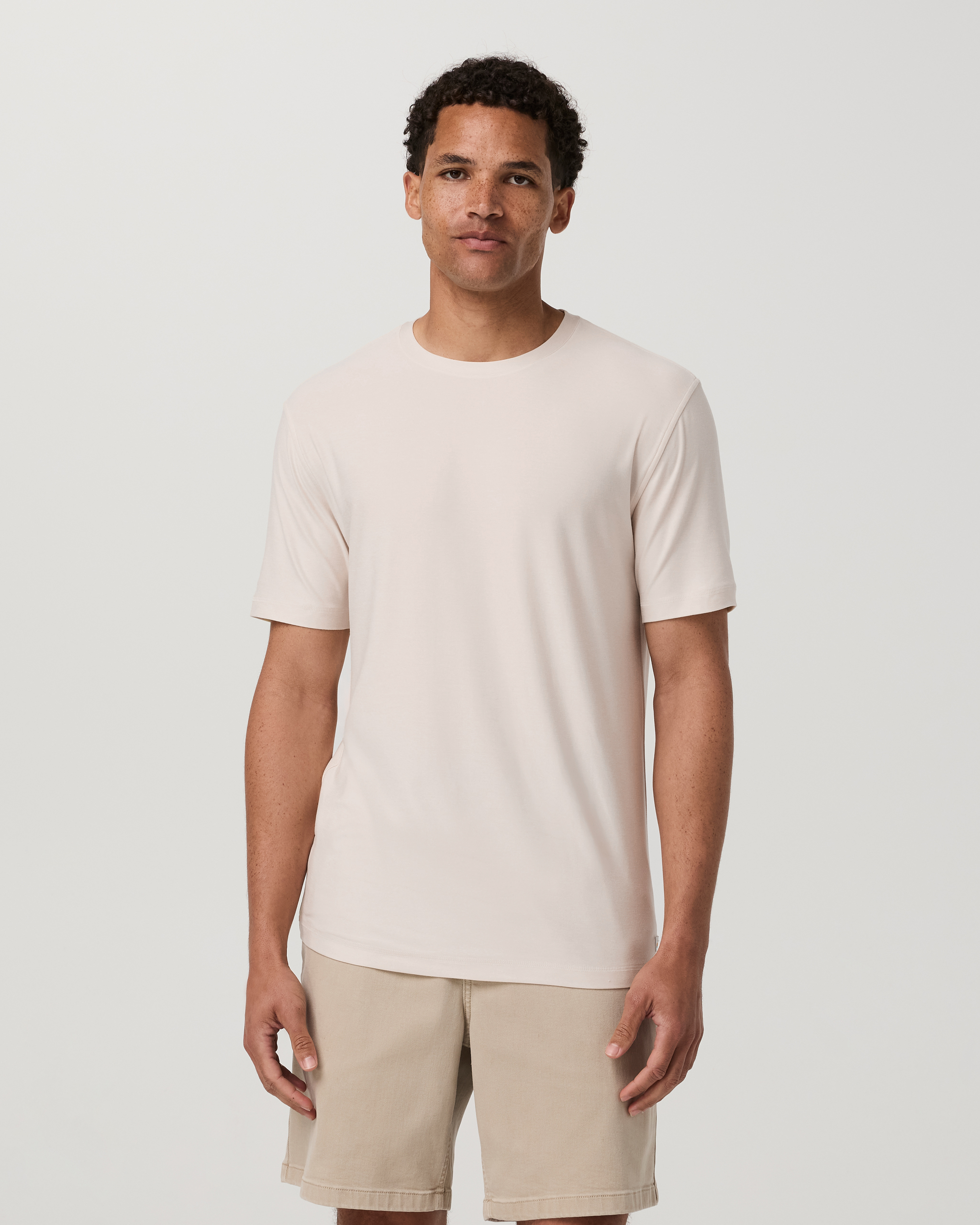 Strato Tech Tee | Milkweed Heather - Image 6