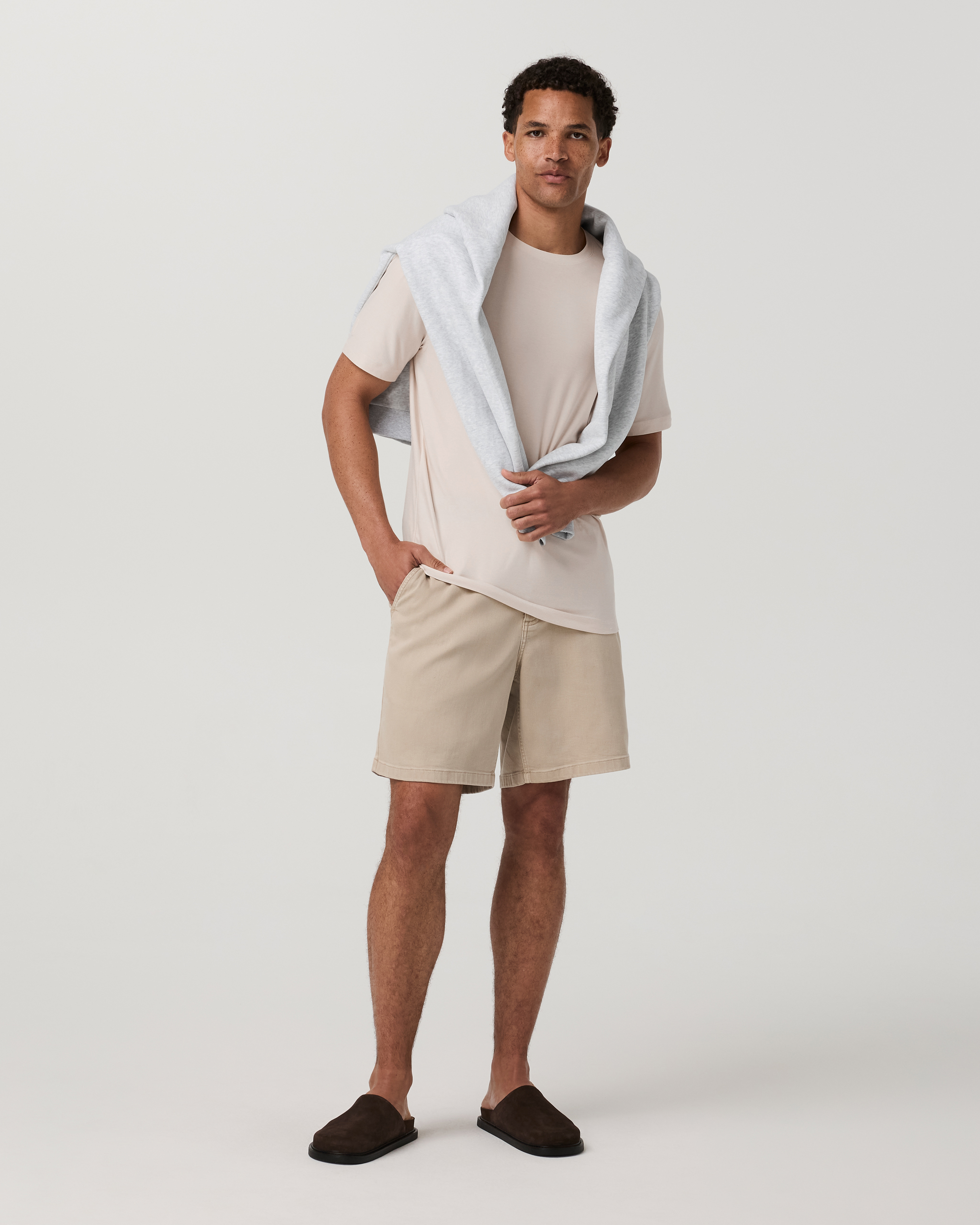 Strato Tech Tee | Milkweed Heather - Image 3