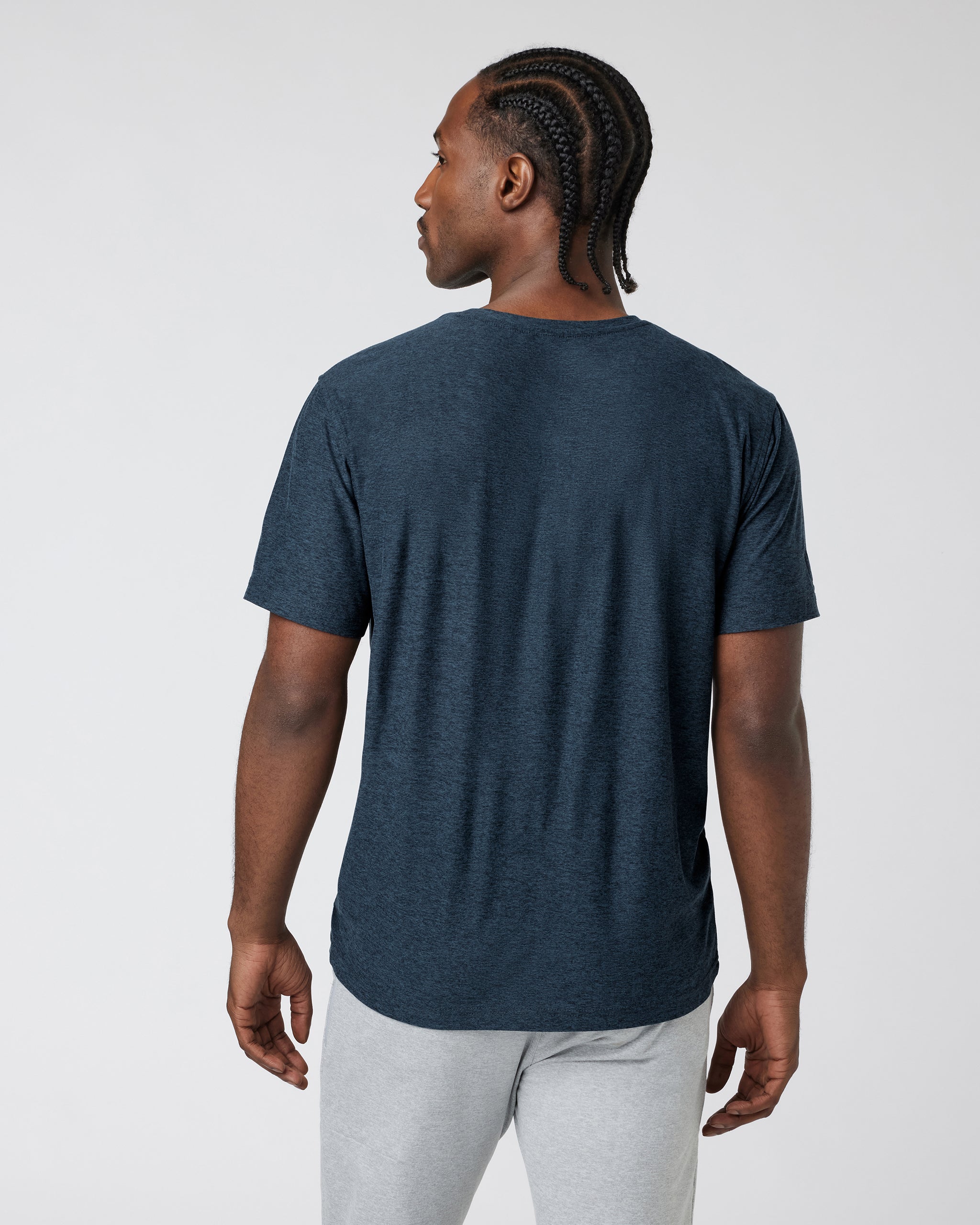 Strato Tech Tee | Navy Heather - Image 3