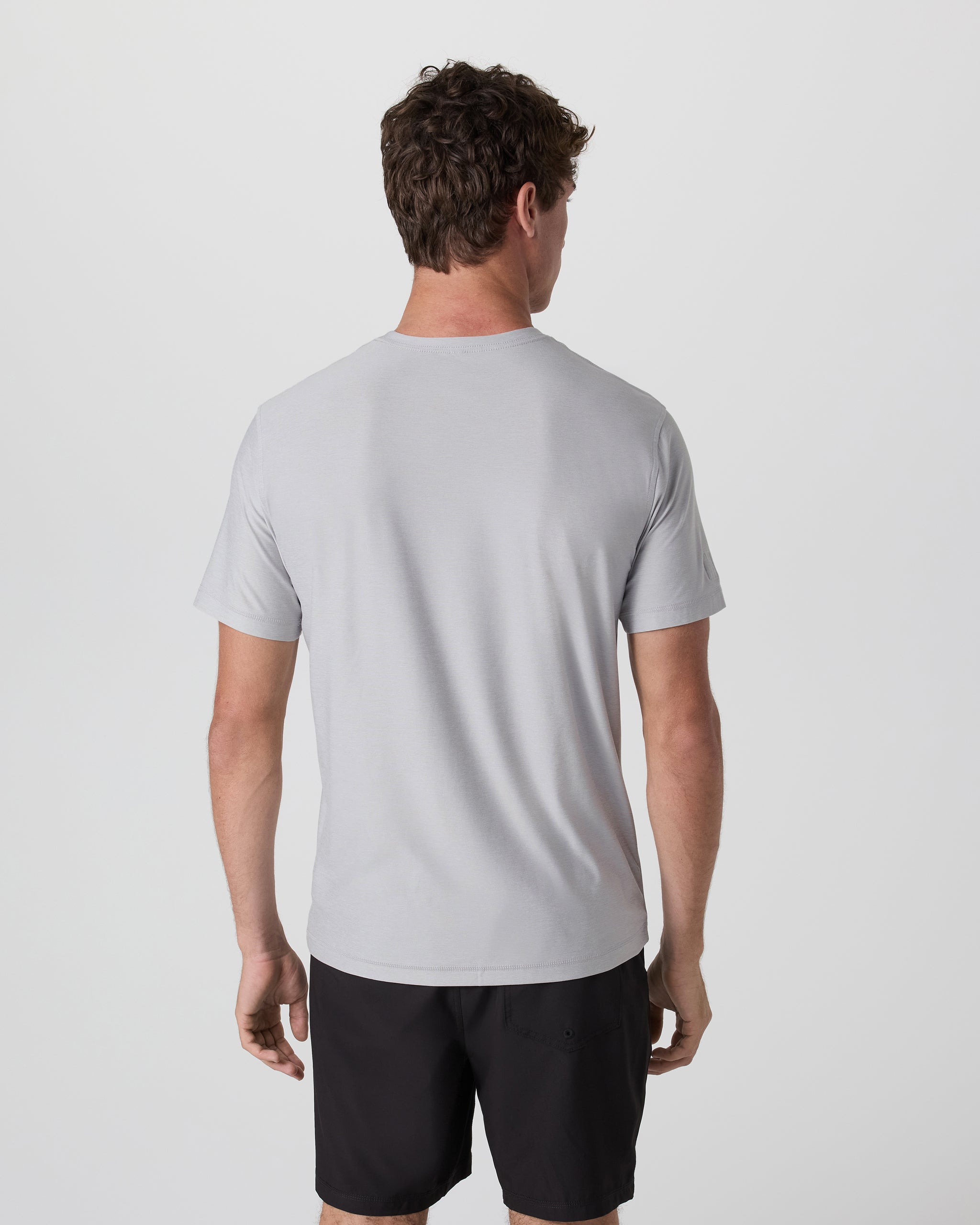 Strato Tech Tee | Platinum Heather - Image 3