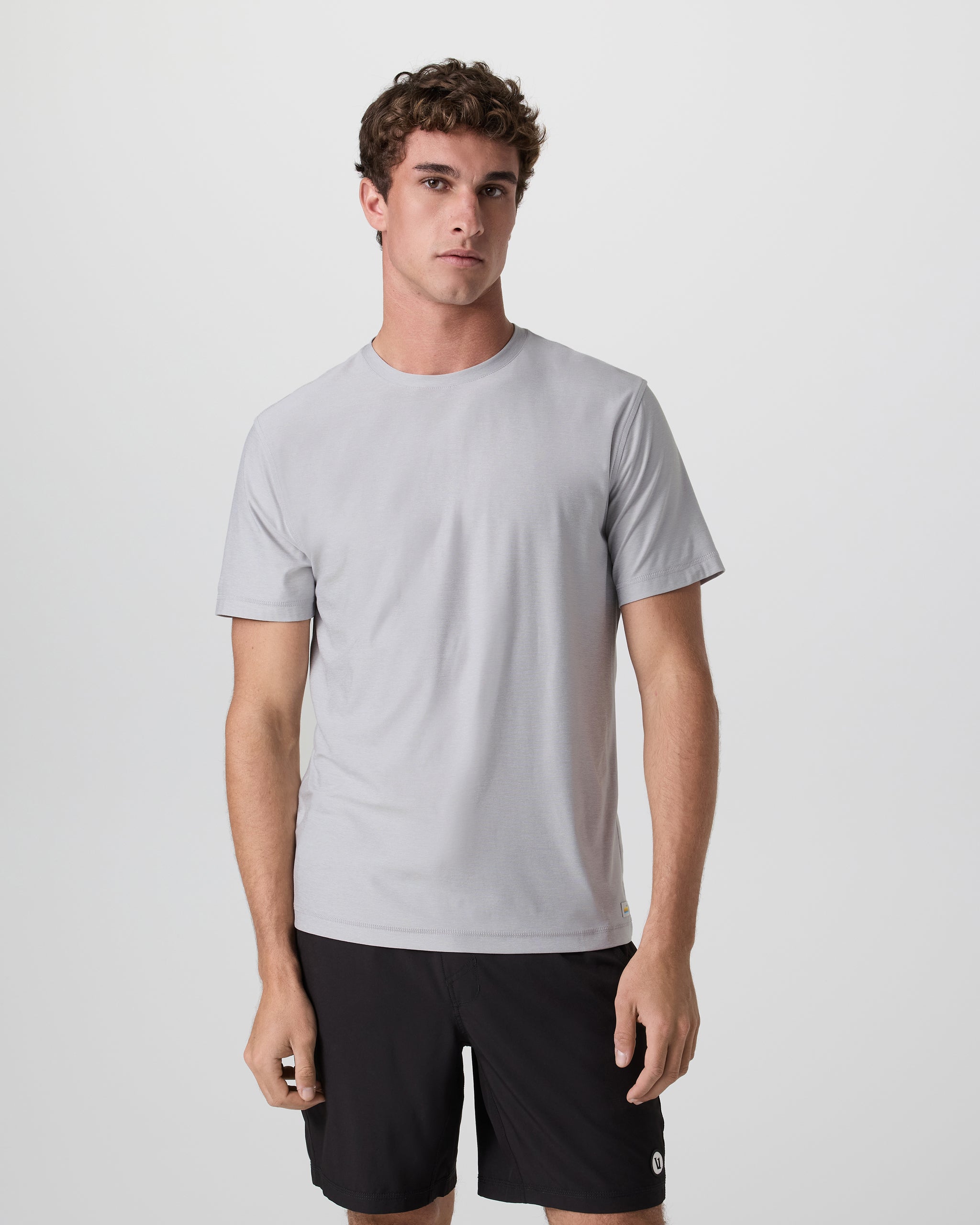 Strato Tech Tee | Platinum Heather - Image 4