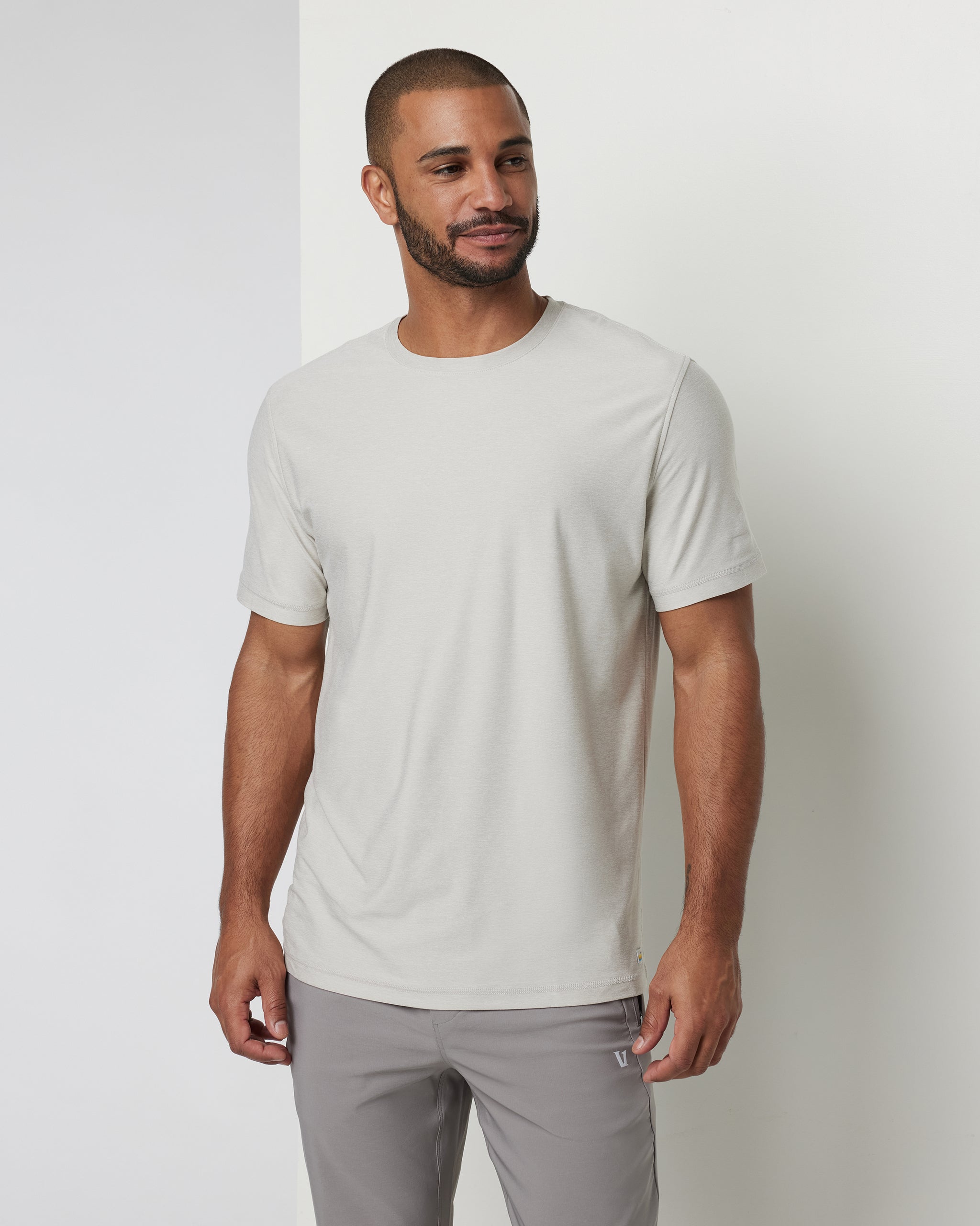 Strato Tech Tee | Salt Heather