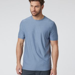 Strato Tech Tee | Chambray Heather