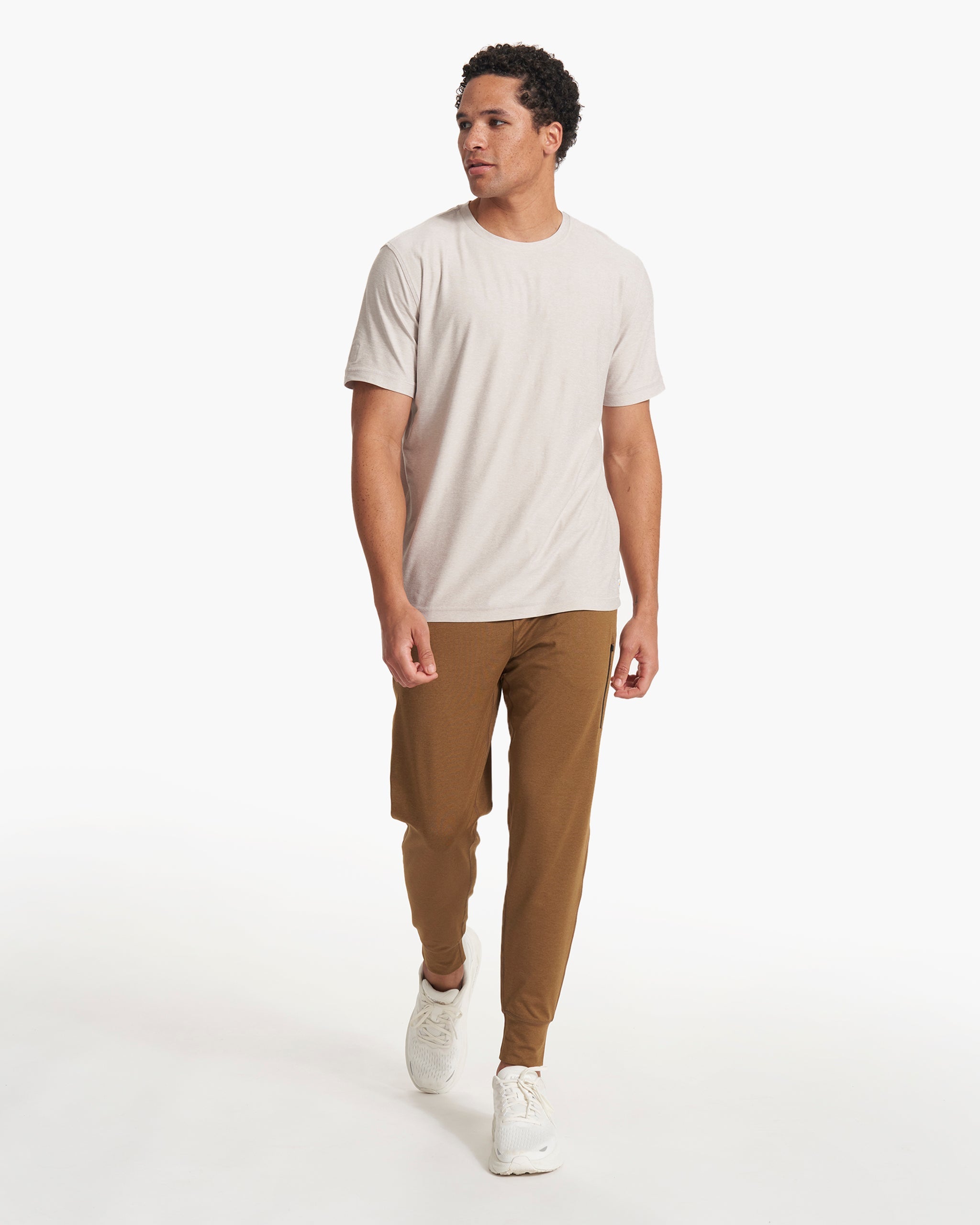Strato Tech Tee | Suede Heather - Image 3