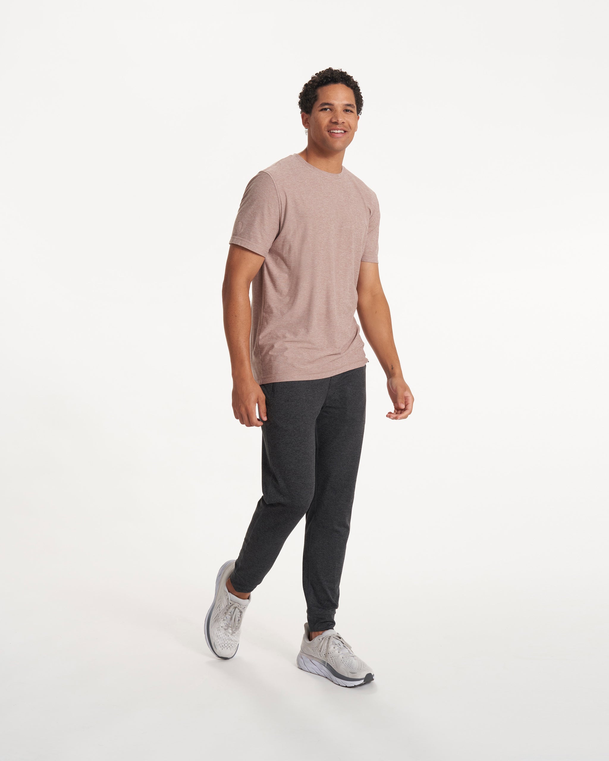 Strato Tech Tee | Umber Heather - Image 4