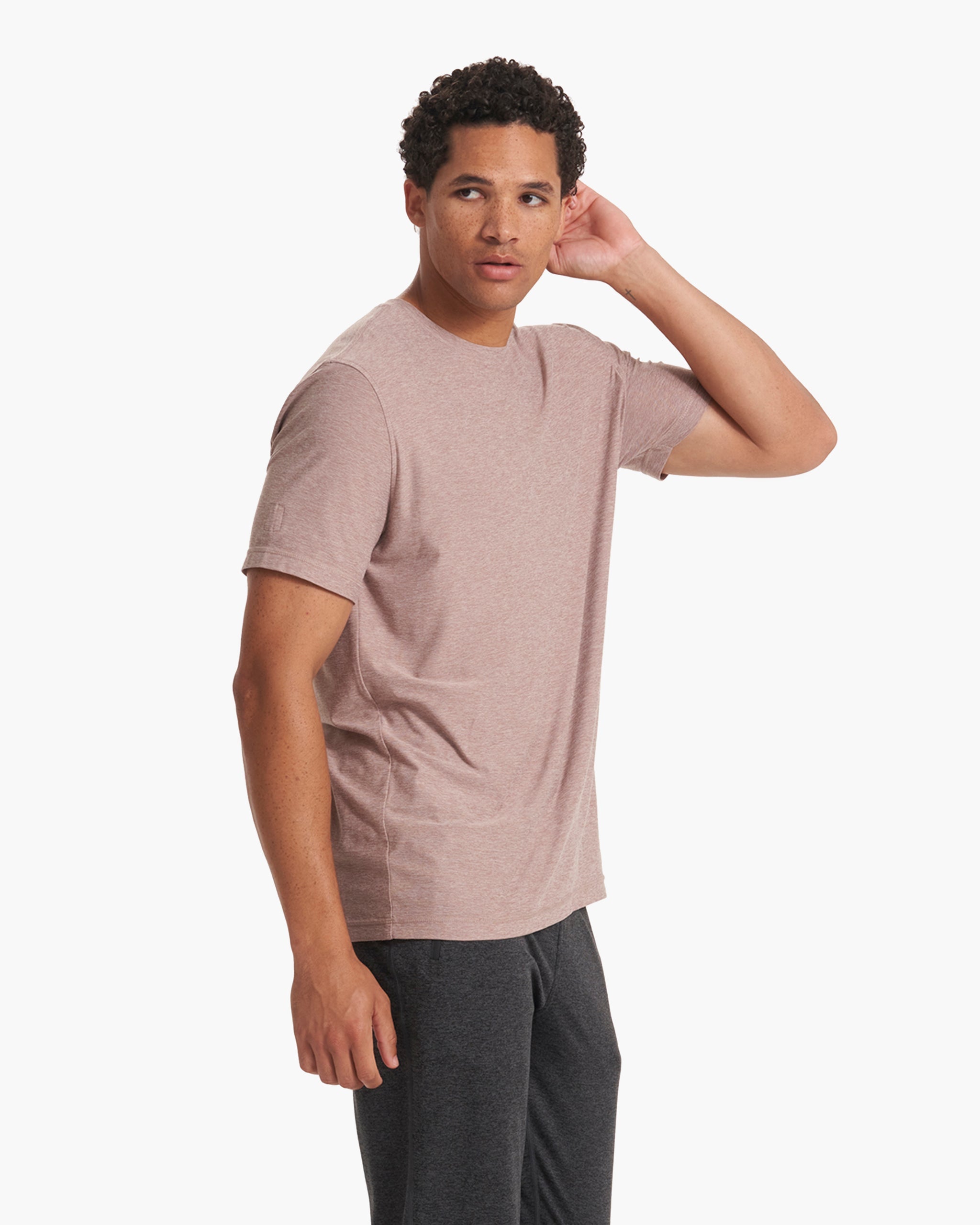 Strato Tech Tee | Umber Heather - Image 2