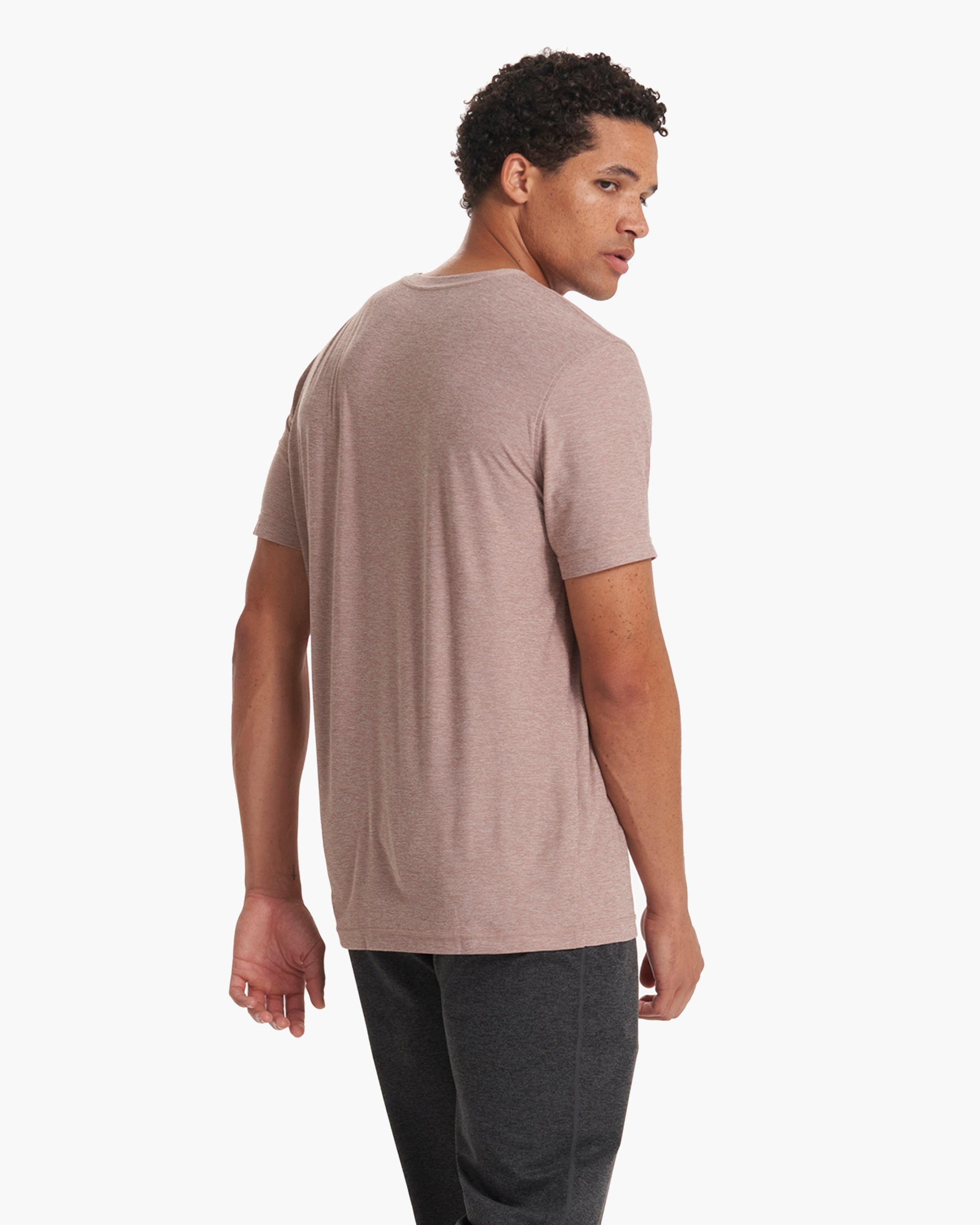 Strato Tech Tee | Umber Heather - Image 3