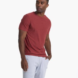 Strato Tech Tee | Currant Heather