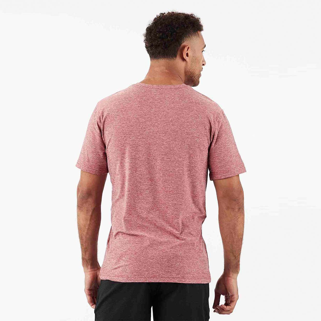 Strato Tech Tee | Saltwater Red Heather - Image 2