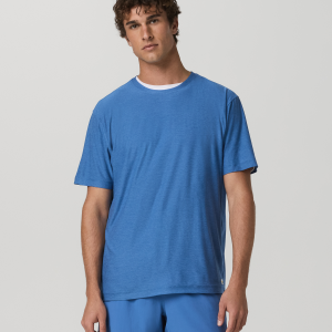 Strato Tech Tee | Court Blue Heather