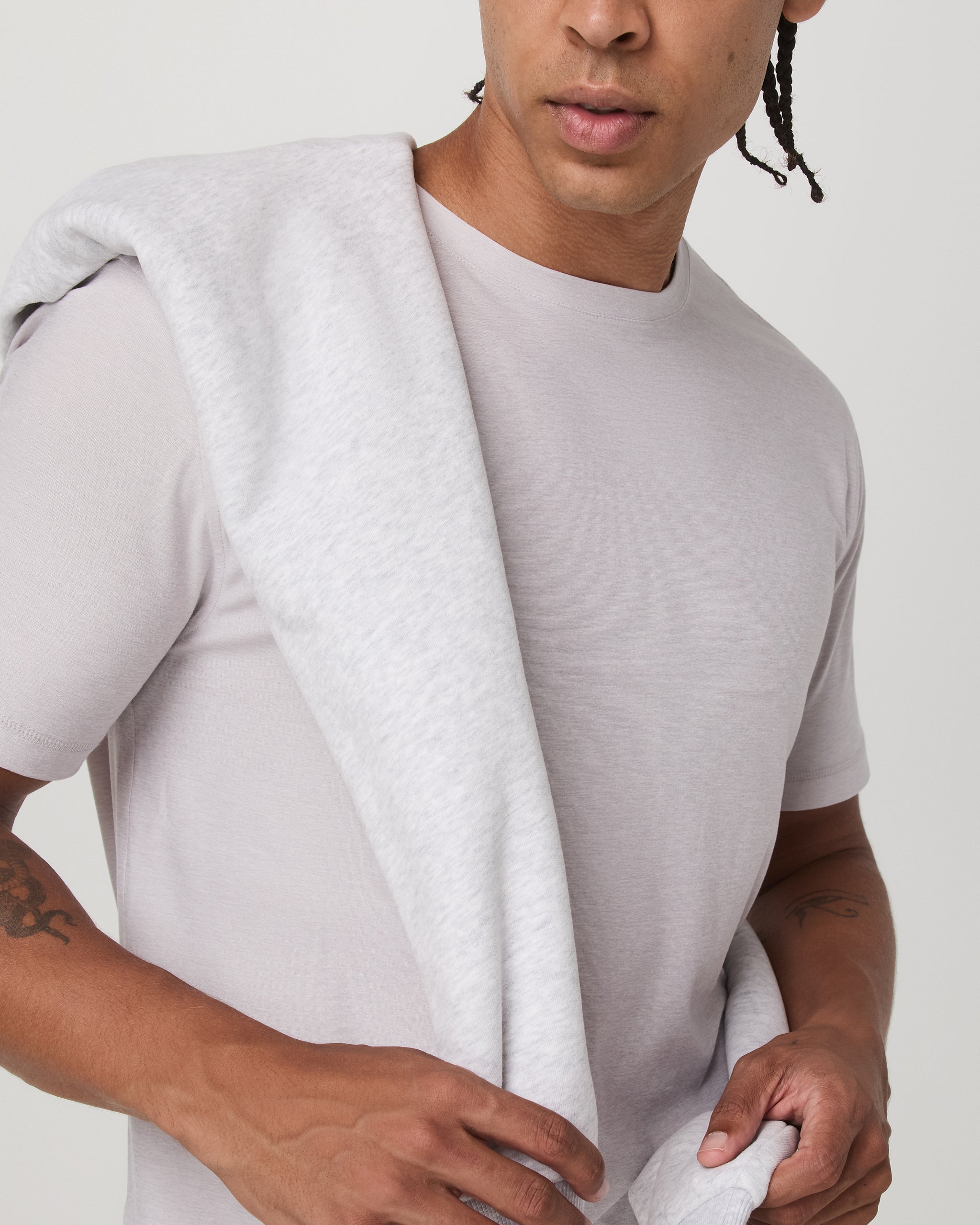Strato Tech Tee | Thistle Heather