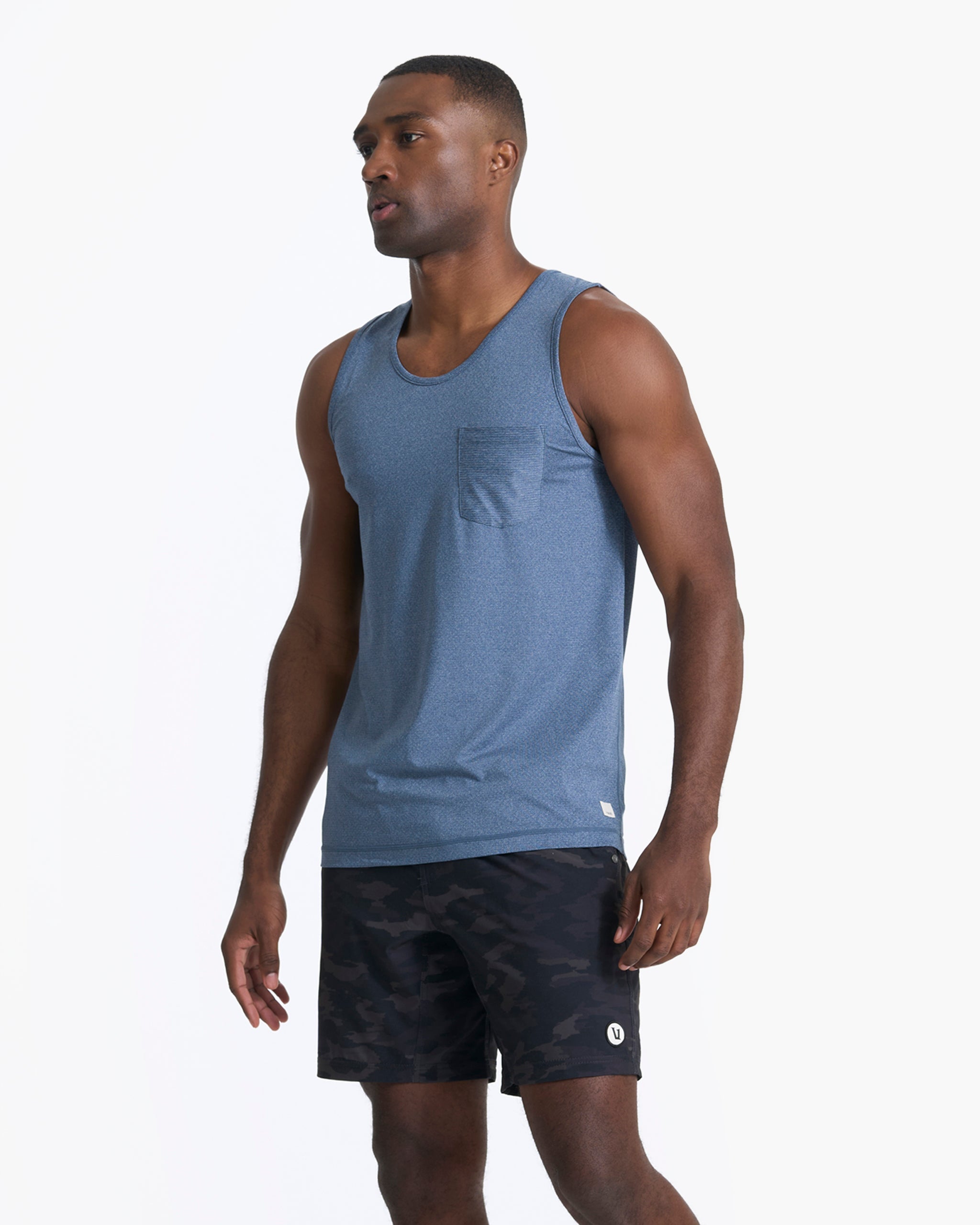 Tradewind Performance Tank | Coastal Heather - Image 2