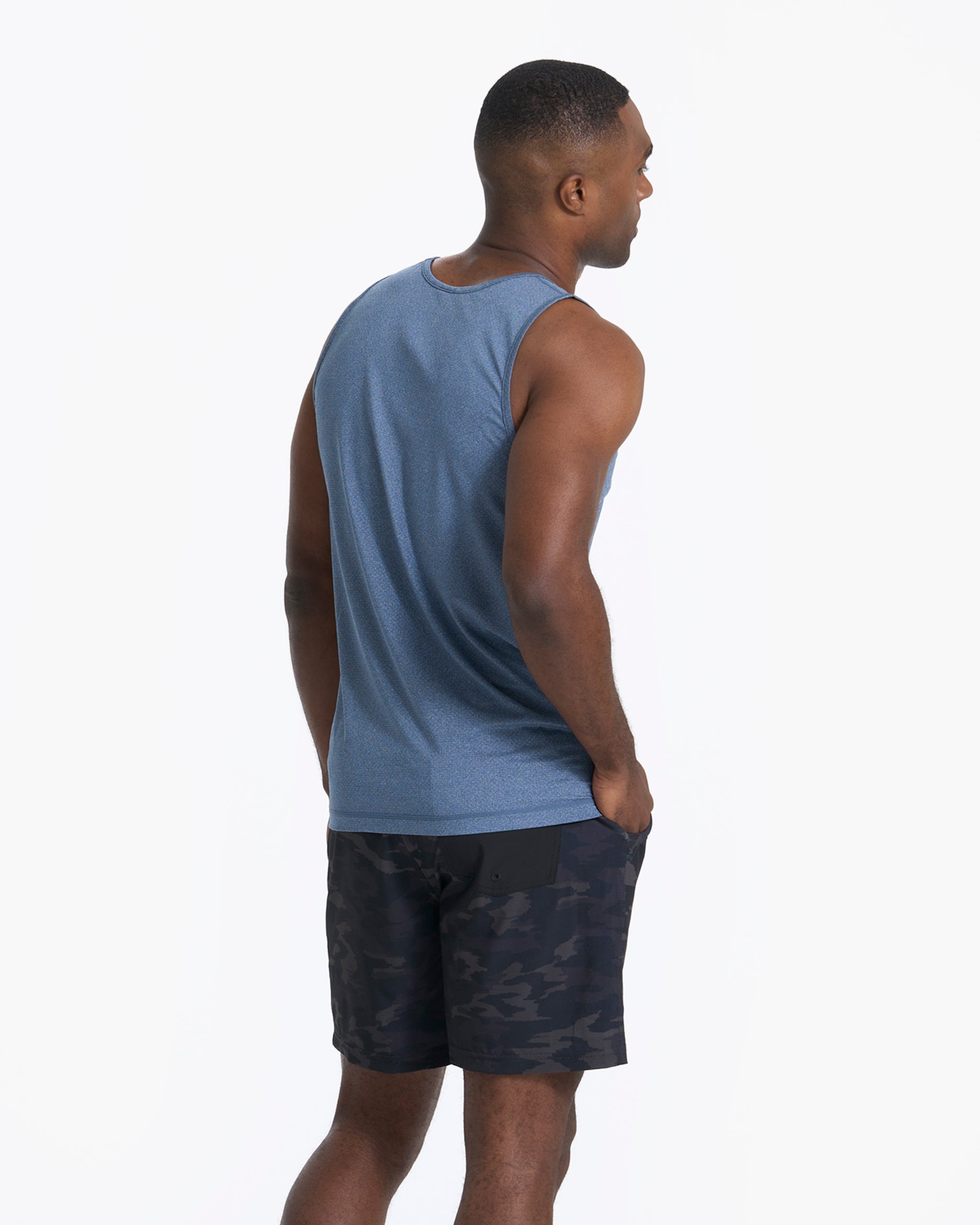 Tradewind Performance Tank | Coastal Heather - Image 3