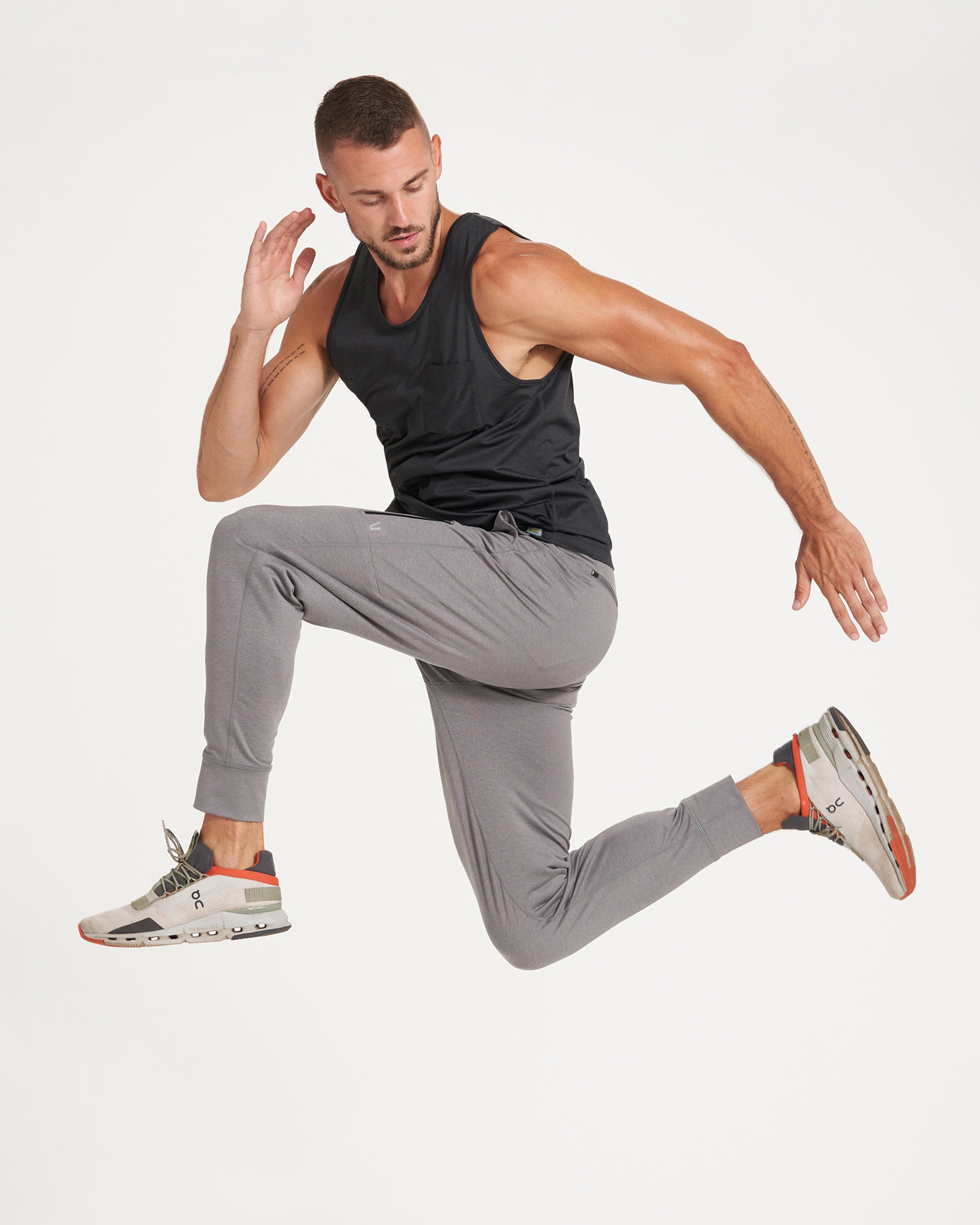 Tradewind Performance Tank | Black Heather - Image 5