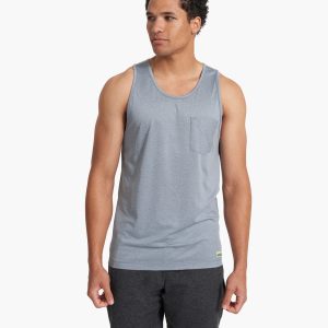 Tradewind Performance Tank | Cloud Heather