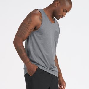 Tradewind Performance Tank | Heather Grey