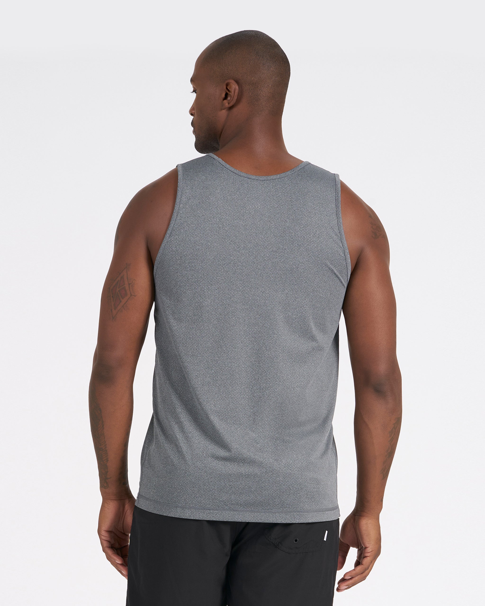 Tradewind Performance Tank | Heather Grey - Image 2