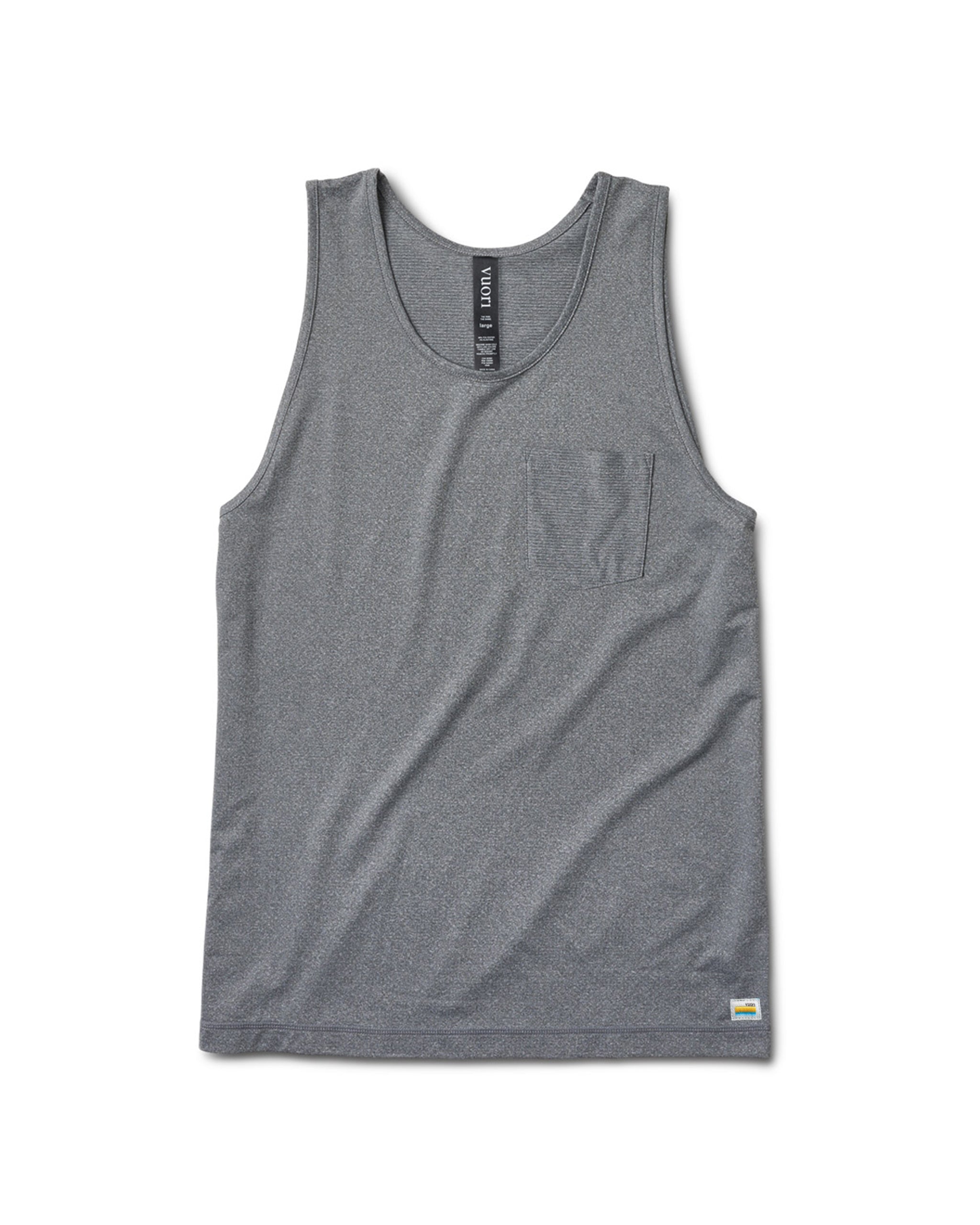 Tradewind Performance Tank | Heather Grey - Image 3