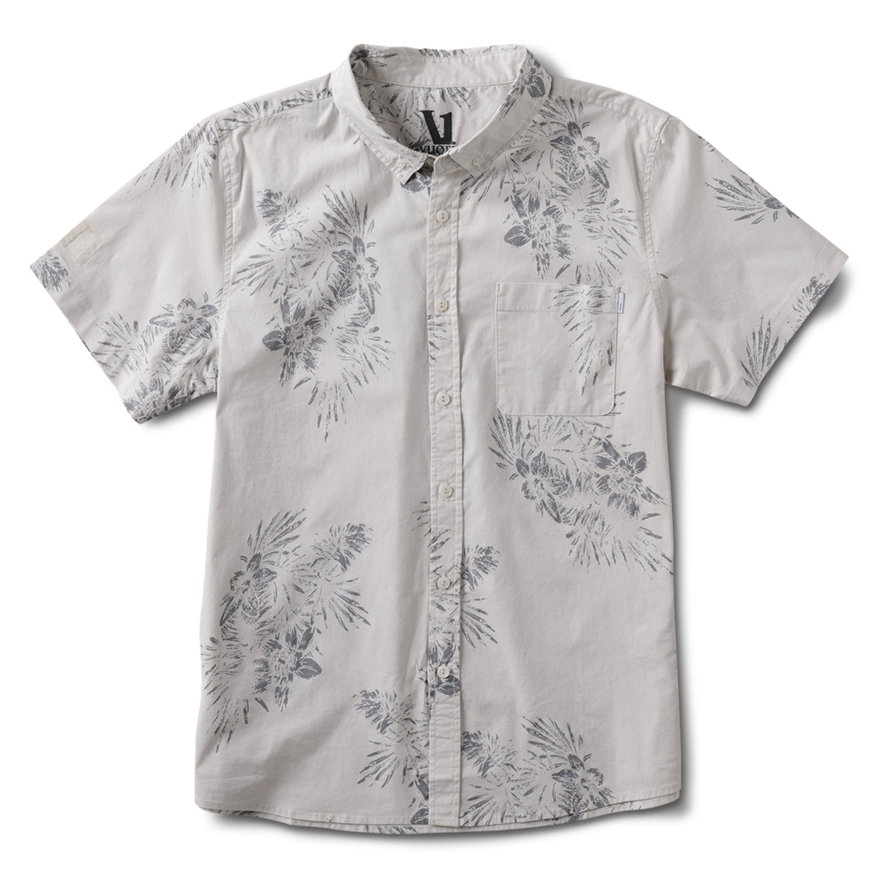Crest Short Sleeve Button-Down | Salt Vintage Floral - Image 5