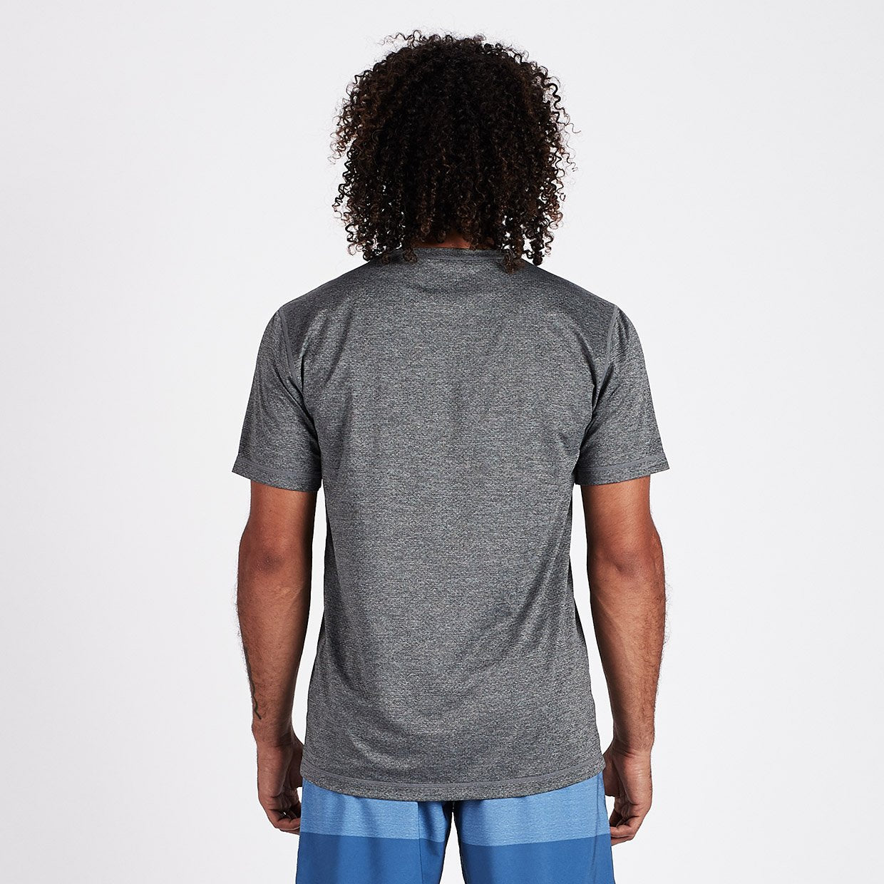 Stainglass Tech Tee | Heather Grey - Image 2