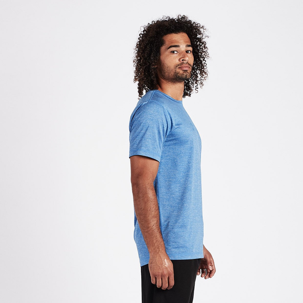 Mountain Line Tech Tee | Azure - Image 2