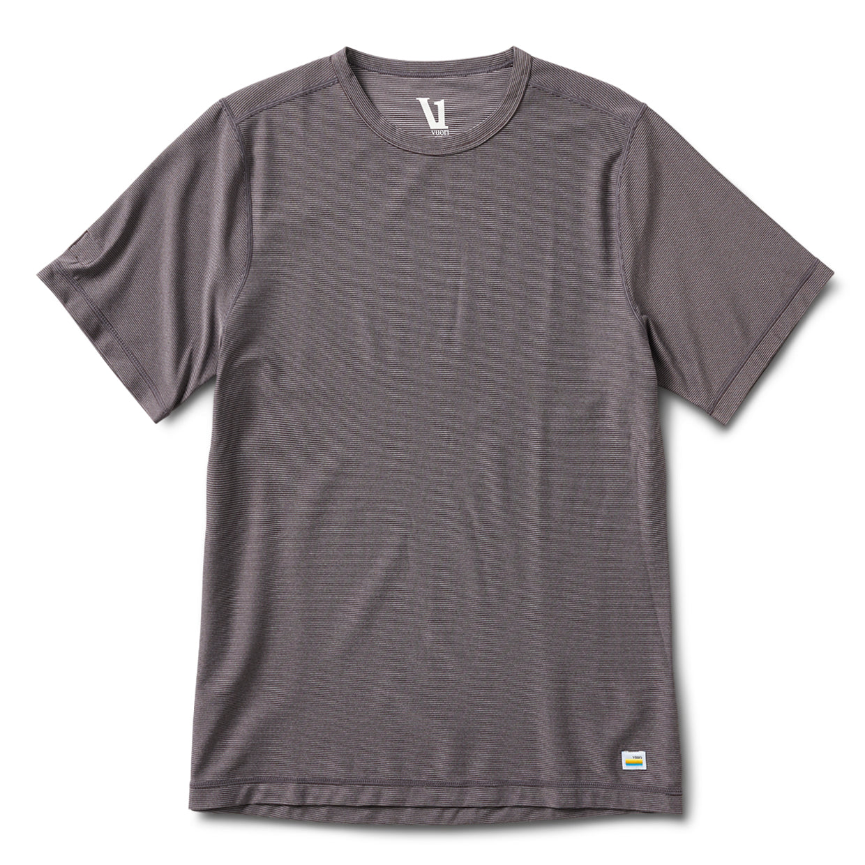 Flux Tee | Oxblood Heather