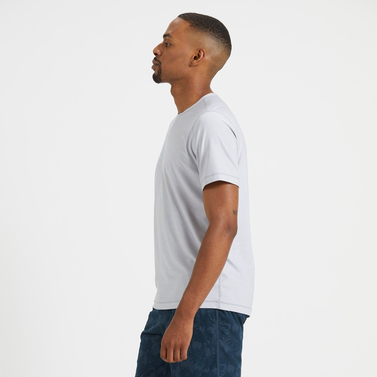 Flux Tee | Heather Grey - Image 2