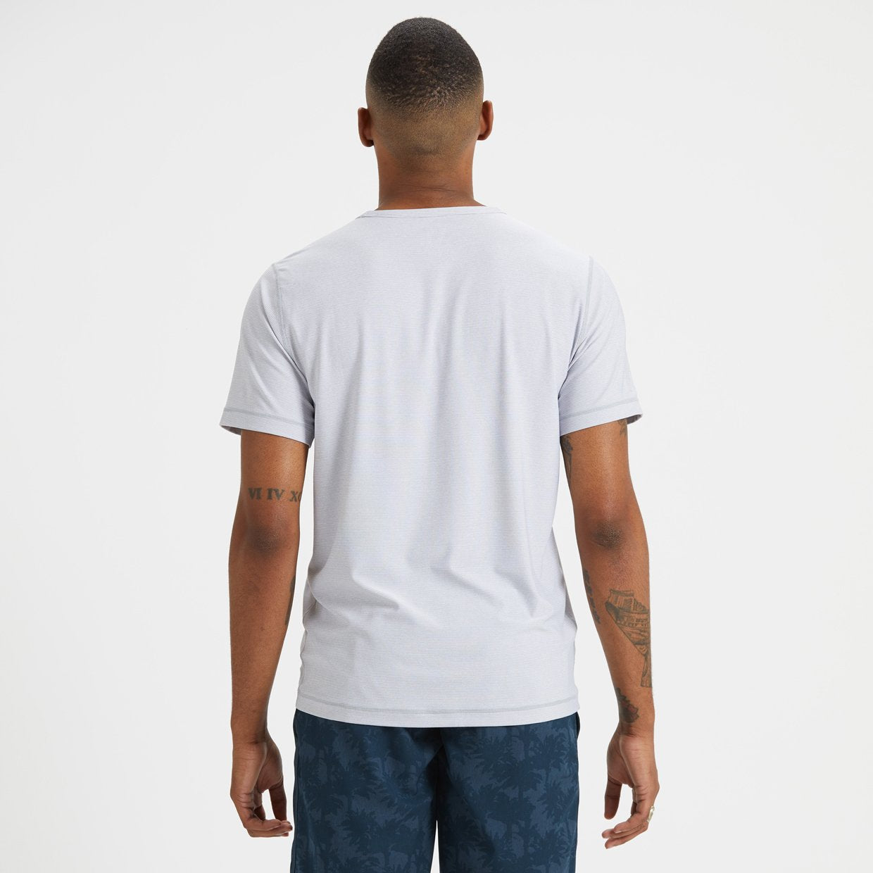 Flux Tee | Heather Grey - Image 3