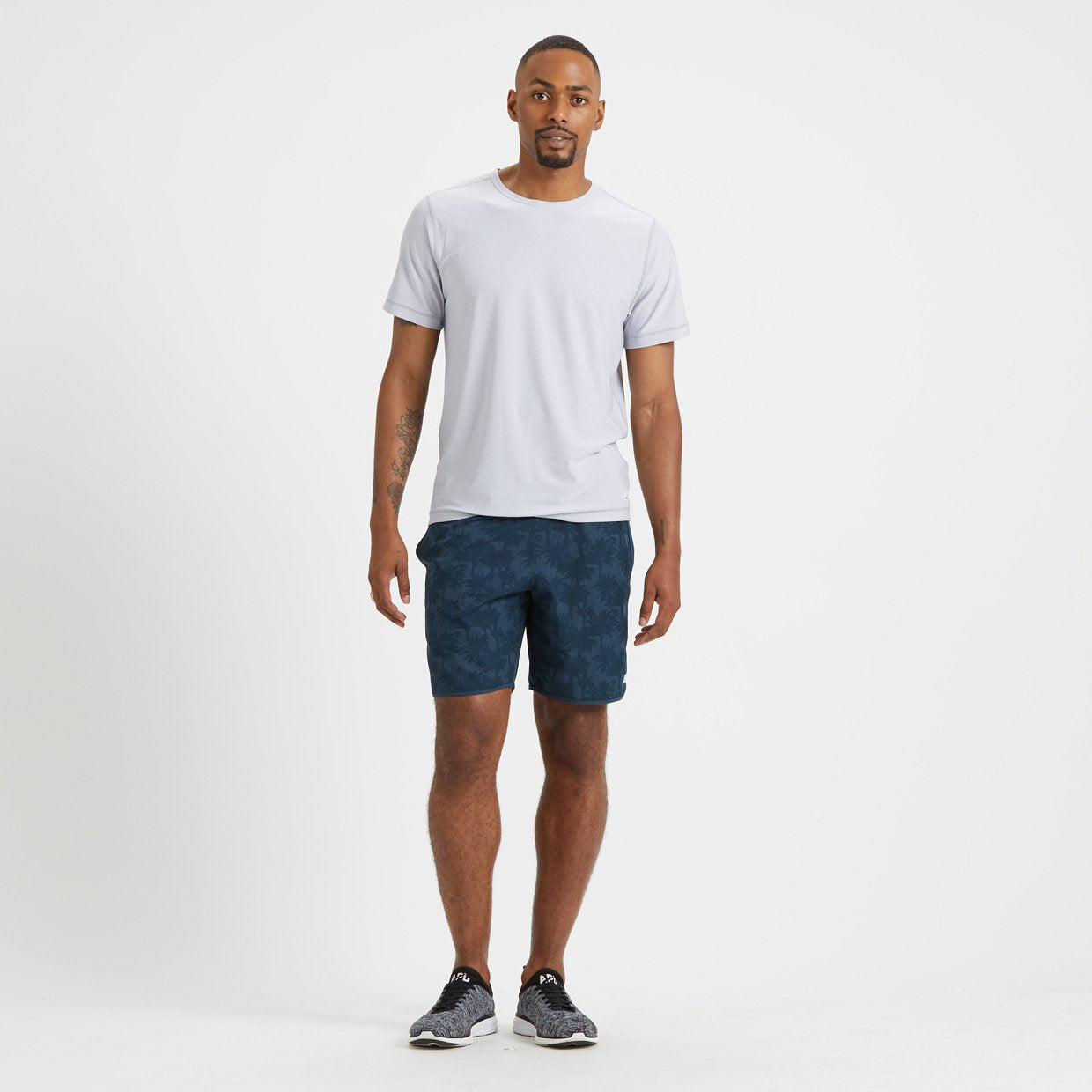 Flux Tee | Heather Grey - Image 4