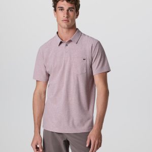 Ace Polo | Saltwater Red