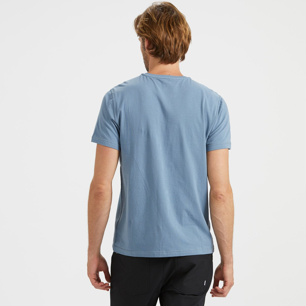 Short-Sleeve Tuvalu Henley | Cloud - Image 3