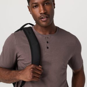 Short Sleeve Tuvalu Henley | Huckleberry