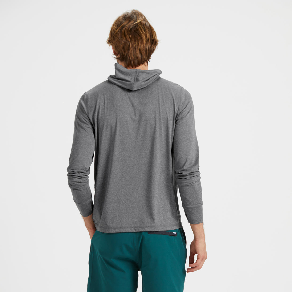 Uluwatu Water Hoodie | Charcoal Heather - Image 2